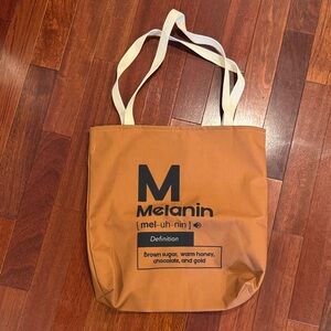 Melanin Brown Tote Bag